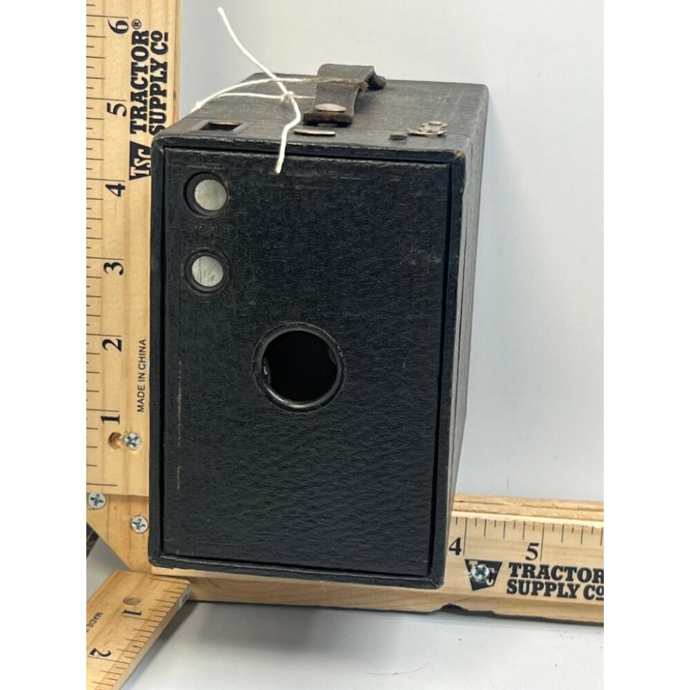 Kodak No 2A Brownie 1907-11 Black Box Camera 116 Film Vintage Collectible